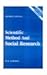 Scientific Method and Social Research