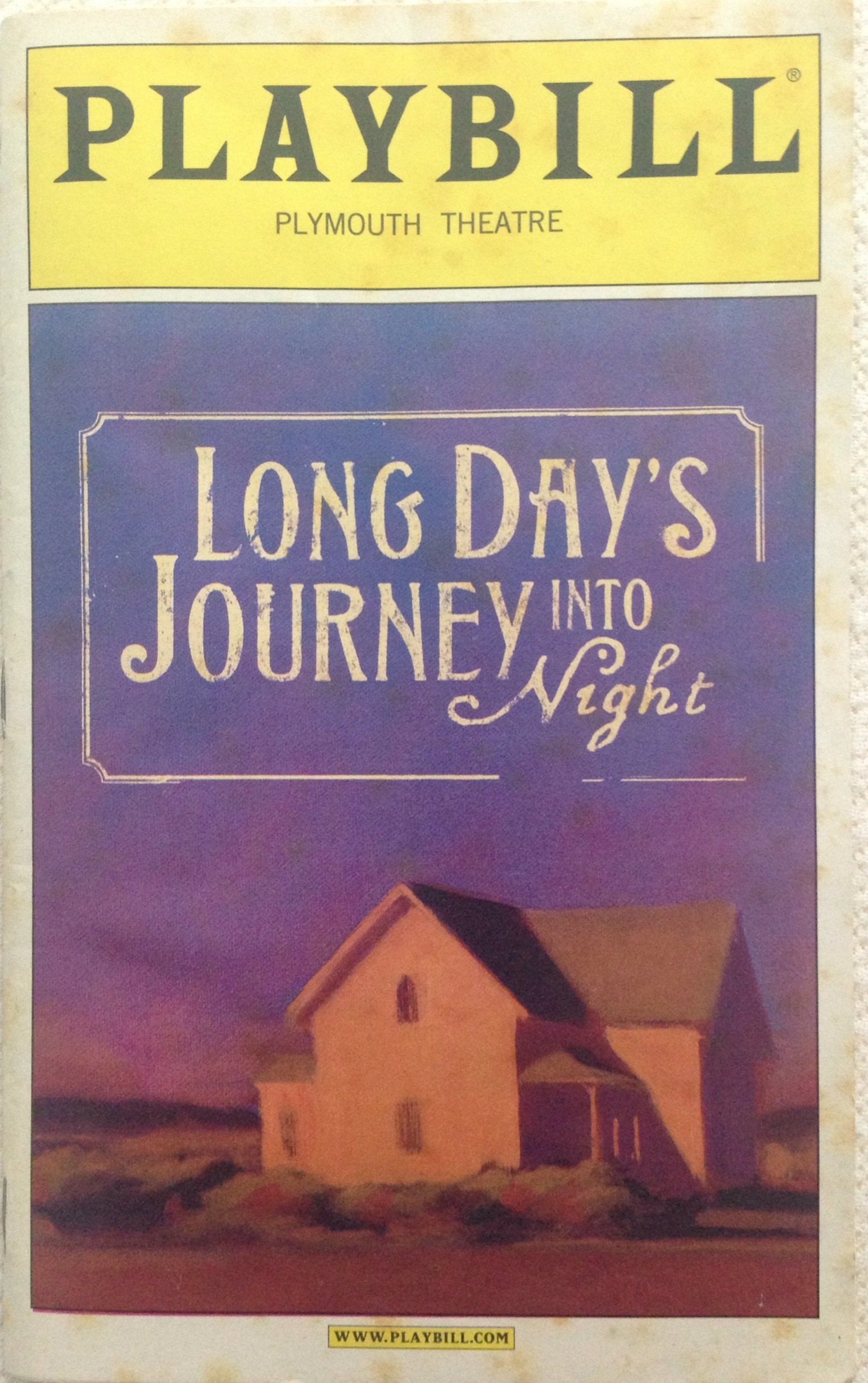 LONG DAY'S JOURNEY INTO NIGHT - PLAYBILL - JULY 2003 - VOL. 119, NO. 7