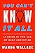 NEW-You Can'T Know It All by Wallace Wanda