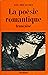 La poésie romantique française