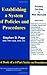Establishing a System of Policies and Procedures by Stephen Page (2012-09-01)