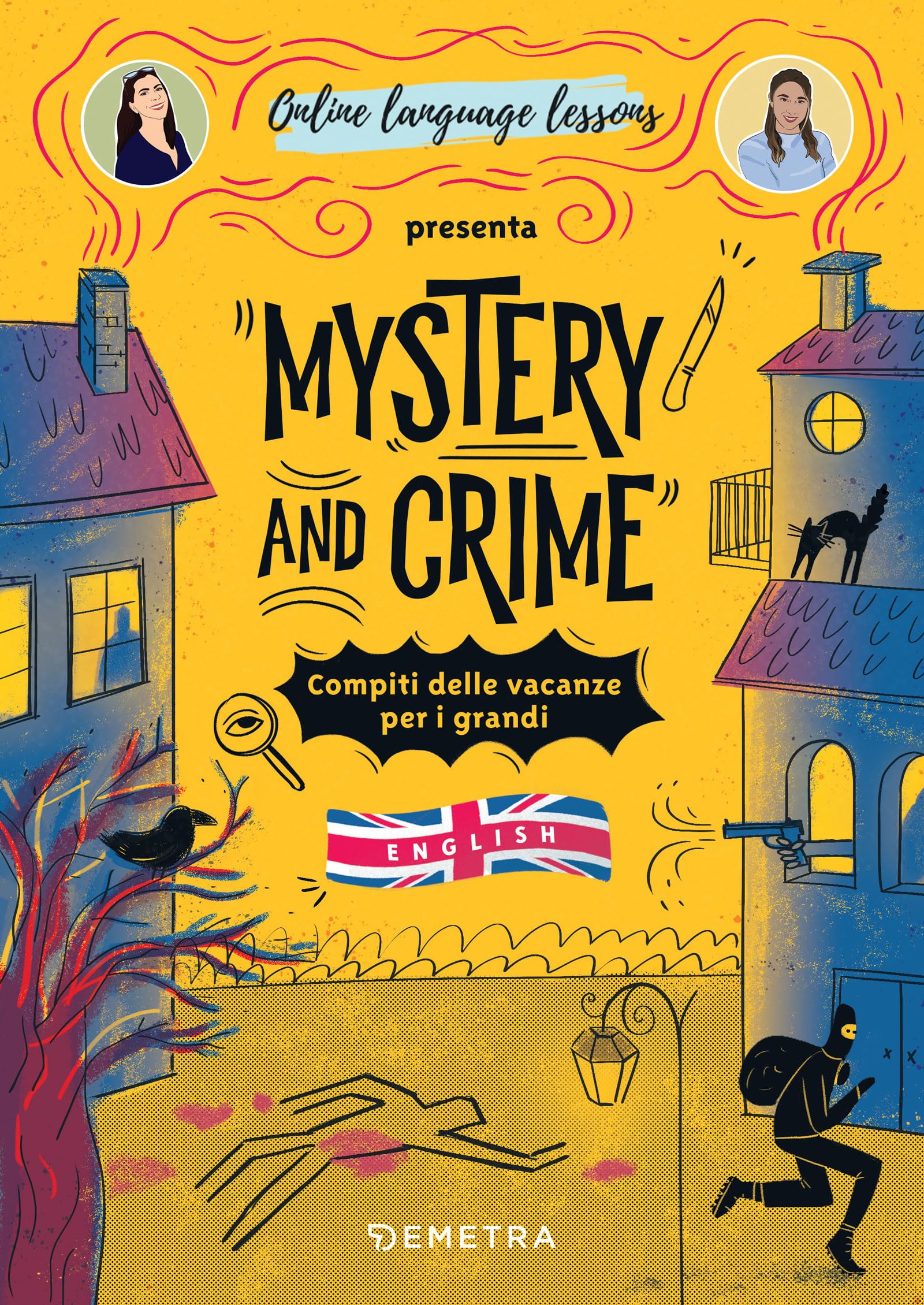 Mystery & Crime: Compiti delle vacanze per i grandi. English (Italian Edition)