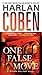 One False Move A Myron Bolitar Novel by Coben, Harlan [Dell,2009] (Mass Market Paperback)