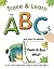 By Alex A. Lluch Trace & Learn the ABCs: and Have Fun Playing Peek-A-Boo Who? (Ltf Brdbk) [Board book]