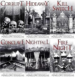'Devil's Night 1 To 6 Book series Corrupt , Hideaway , Kill Switch , Conclave , Nightfall , Fire Night by Penelope Douglas