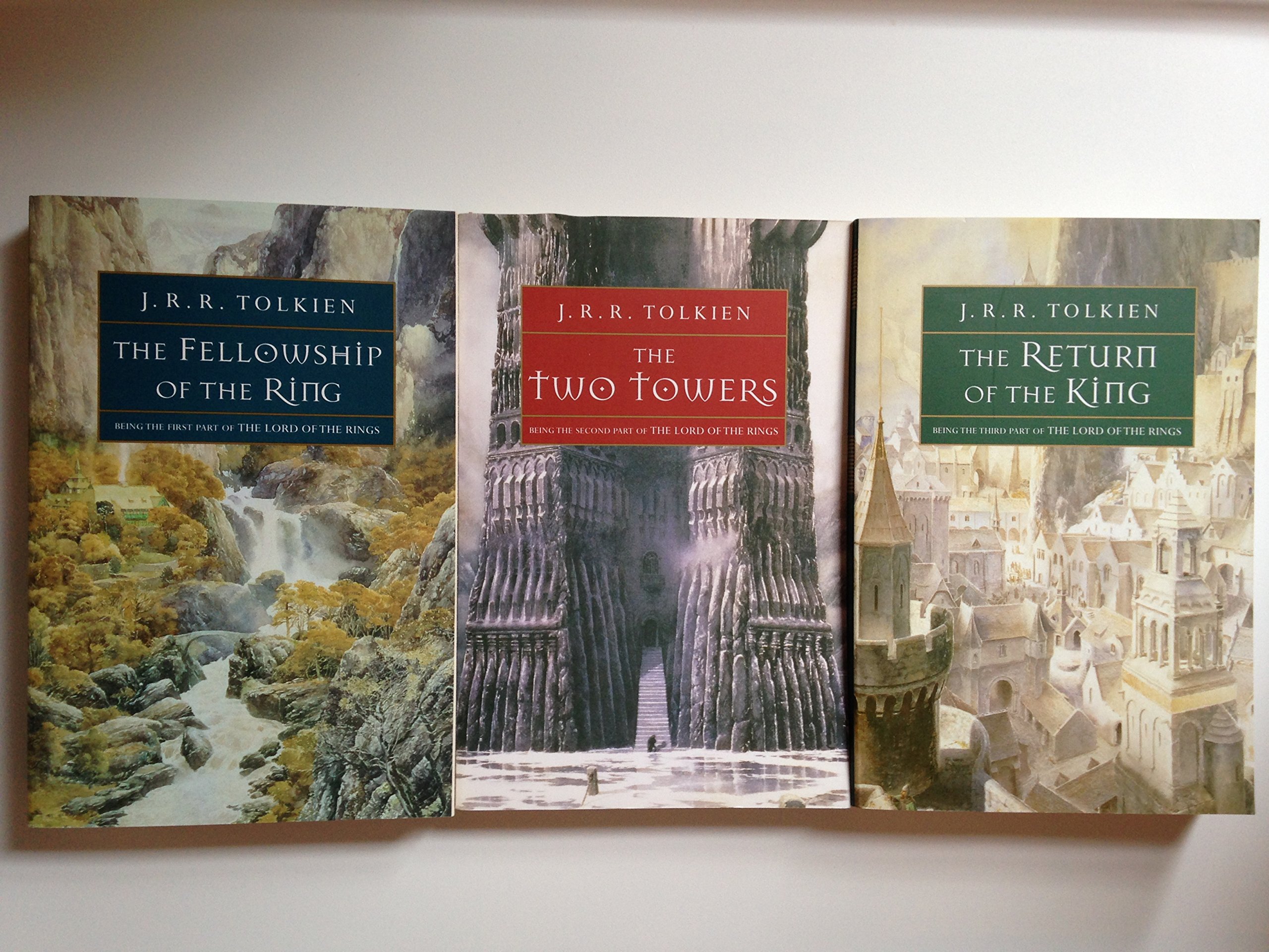 LORD OF THE RINGS Trilogy - Unboxed 3-book Set