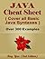 JAVA Cheat Sheet, Complete Reference Guide by Examples, Cover all Basic Java Syntaxes: Java Programming Quick Study, Syntax Book, Syntax Table & Chart