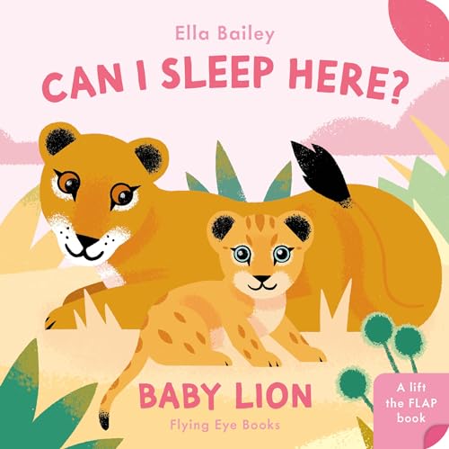 Can I Sleep Here Baby Lion (Board Book)