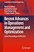 Recent Advances in Operations Management and Optimization: Select Proceedings of CPIE 2023 (Lecture Notes in Mechanical Engineering)