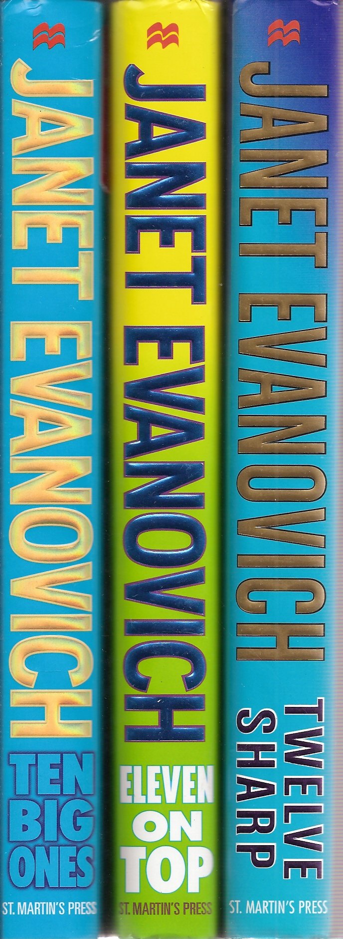 Janet Evanovich Stephanie Plum Series 10-12 (Ten Big Ones, Eleven on Top, Twelve Sharp)