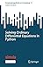 Solving Ordinary Differential Equations in Python (Simula SpringerBriefs on Computing)