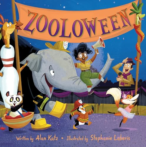 Zooloween: A Festive Picture Book for Kids (Ages 4-8) about Zoo Animals in Halloween Costumes