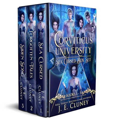 Corviticus University: Sea Cursed Series Books 1-3 (Kindle Edition)