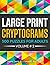 Large Print Cryptograms by Travis Davis