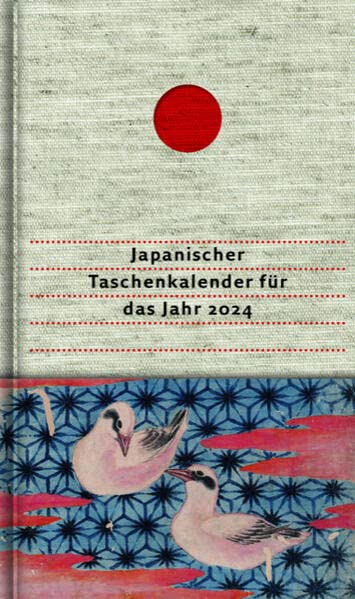 Japanischer Taschenkalender für das Jahr 2024 (Hardcover)