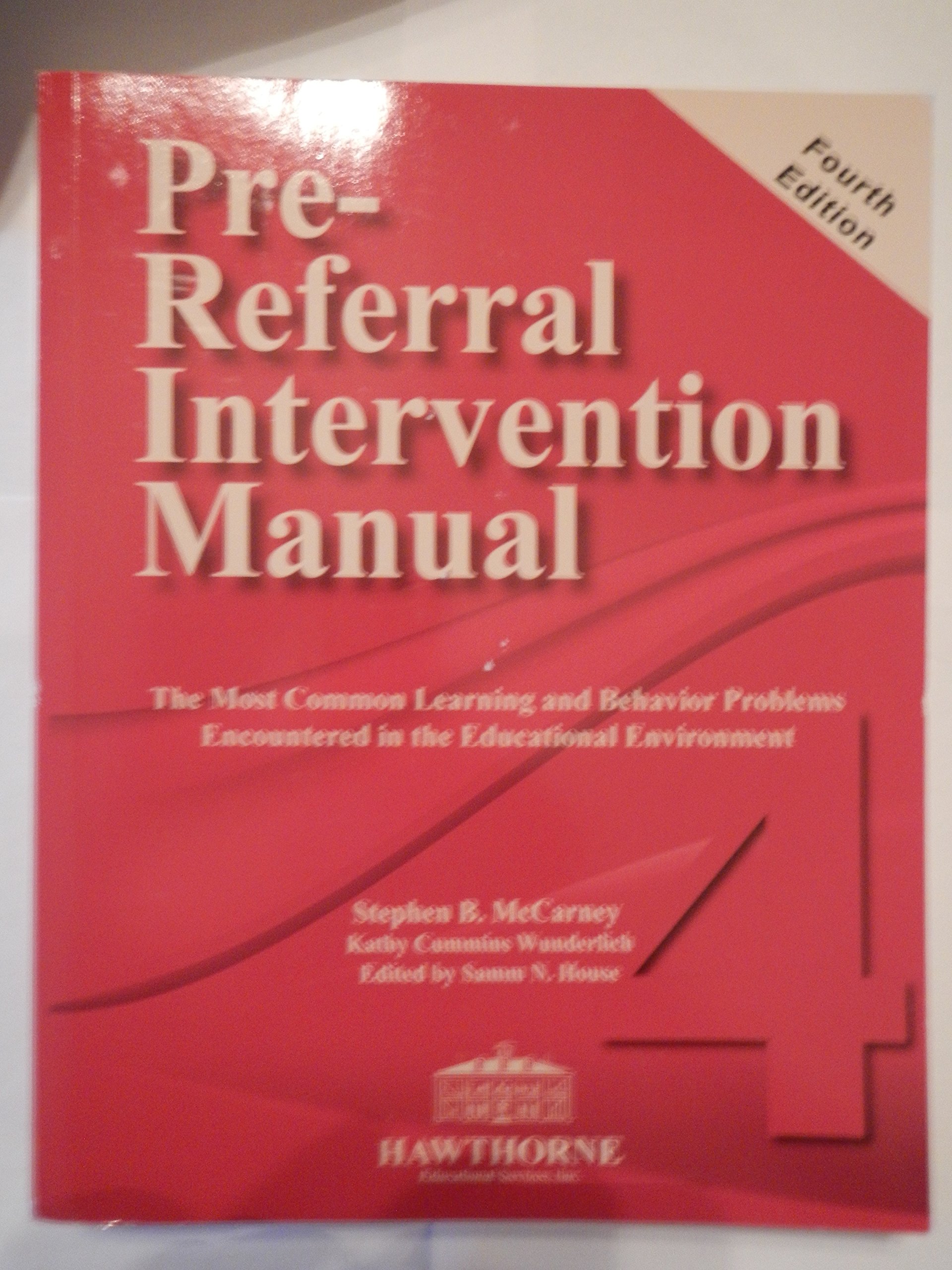 Pre-Referral Intervention Manual-Fourth Edition (Paperback)