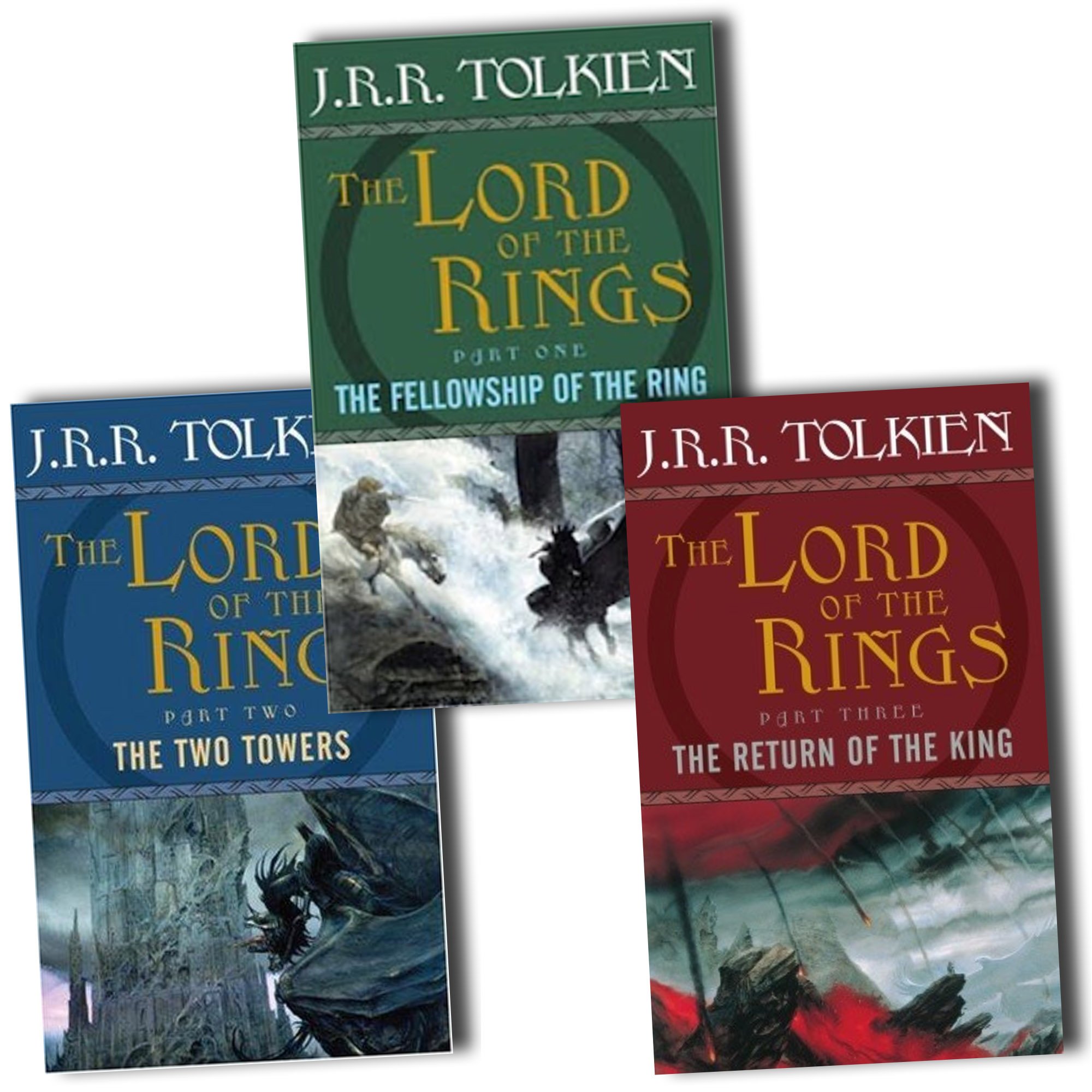 The Lord Of The Rings Collection J R R Tolkien 3 Books Set Pack