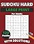 Sudoku Large Print Hard for...