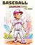 Baseball Coloring Book For ...
