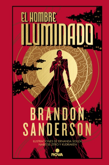 Portada de El hombre iluminado, de Brandon Sanderson