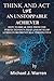 THINK AND ACT LIKE AN UNSTOPPABLE ACHIEVER: How to break free from the perfectionist's trap and develop a firm entrepreneurial perspective