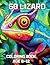 50 LIZARDS COLORING BOOK: A...