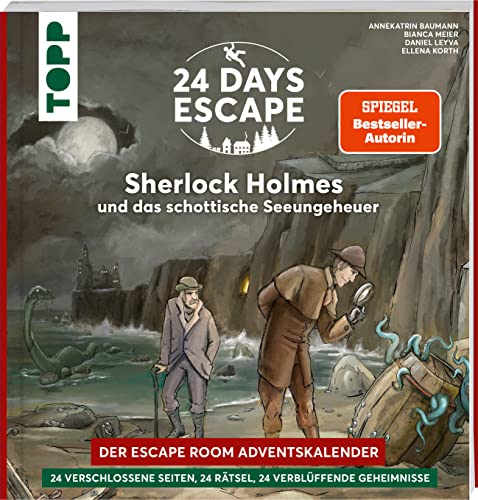 Sherlock Holmes und das Schottische Seeungeheuer - Der Escape Room Adventskalender (Paperback)