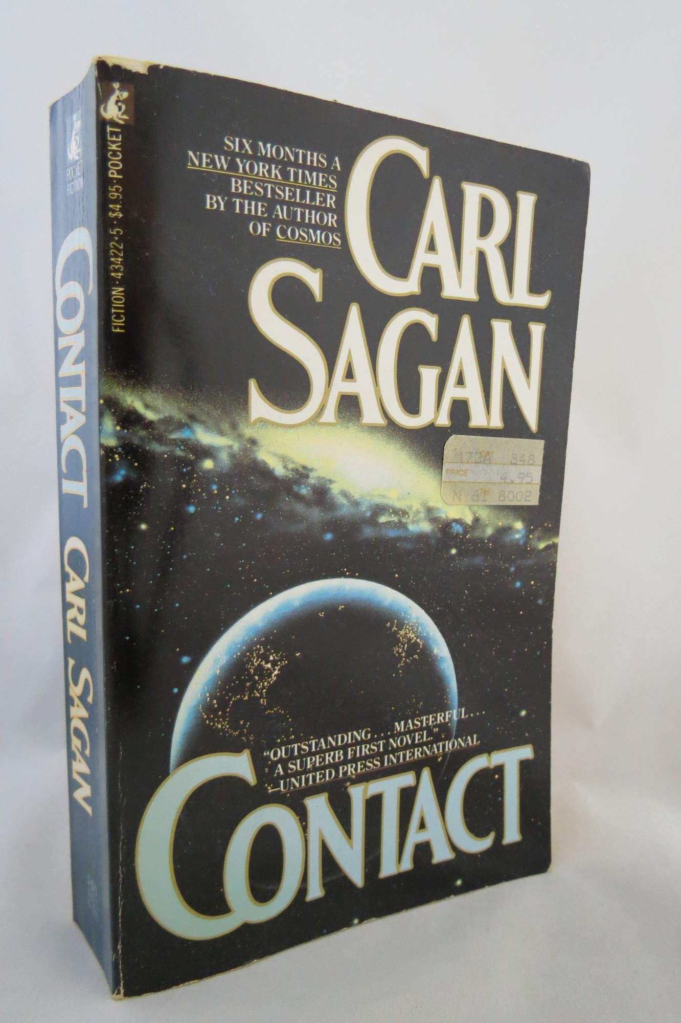 Contact by Sagan, Carl published by Pocket Books: NY Mass Market Paperback