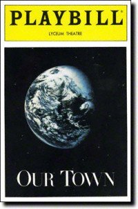 OUR TOWN - PLAYBILL - NOVEMBER 1988 - - VOL. 88 - No. 11
