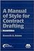 Manual of Style for Contract Drafting 2nd (second) edition Text Only