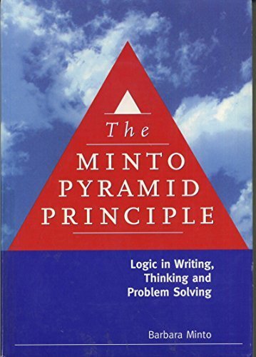 The Minto Pyramid Principle (Paperback)