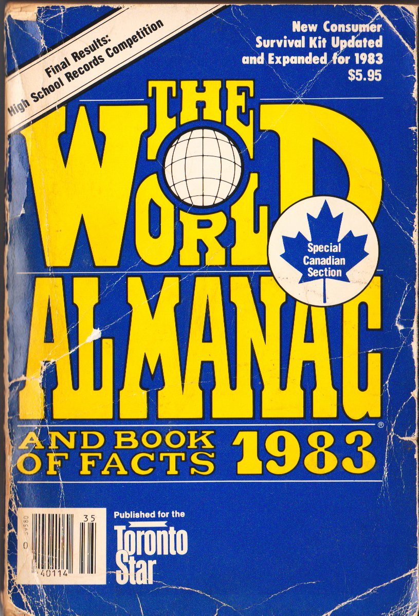 World Almanac & Book of Facts, 1983 (Paperback)