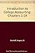 Introduction to College Accounting, Chapters 1-14