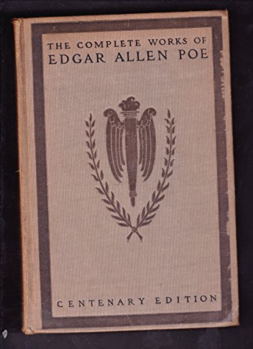 The complete works of Edgar Allan Poe Vol. 2 Centenary Edition (Centenary Edition, Volume 2 in series of 6)