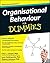 Organisational Behaviour For Dummies by Cary L. Cooper (2012-06-19)