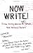 Now Write! Fiction Writing Exercises from Todays Best Writers and Teachers by Ellis, Sherry [Tarcher,2006] (Paperback)