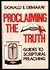 Proclaiming the truth: Guides to Scriptural preaching
