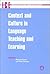 Context and Culture in Language Teaching and Learning (Languages for Intercultural Communication and Education, 6) by Byram Michae Grundy Peter (2003-04-29) Hardcover