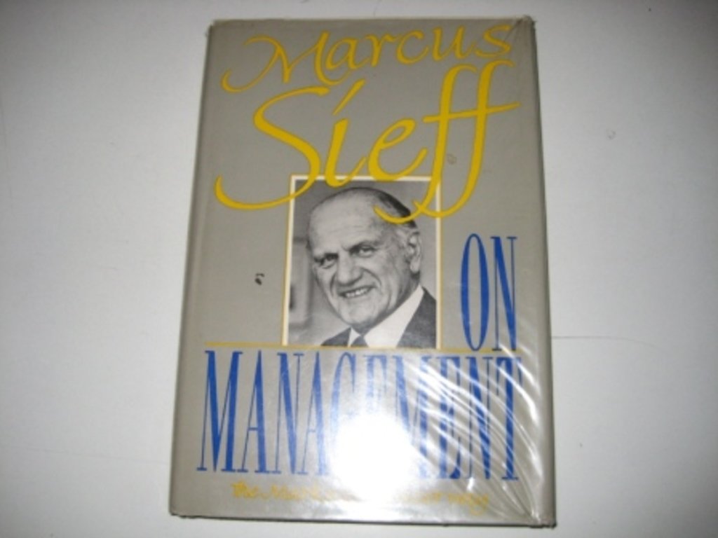 Marcus Sieff on Management (Hardcover)