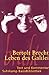 By Bertolt Brecht Leben Des Galilei (German Edition) [Paperback]