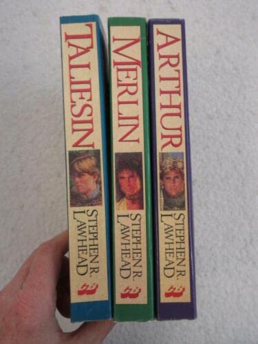 Rare Stephen R. Lawhead THE PENDRAGON CYCLE Books 1-3 Crossway Books Softcovers [Paperback] Stephen R. Lawhead