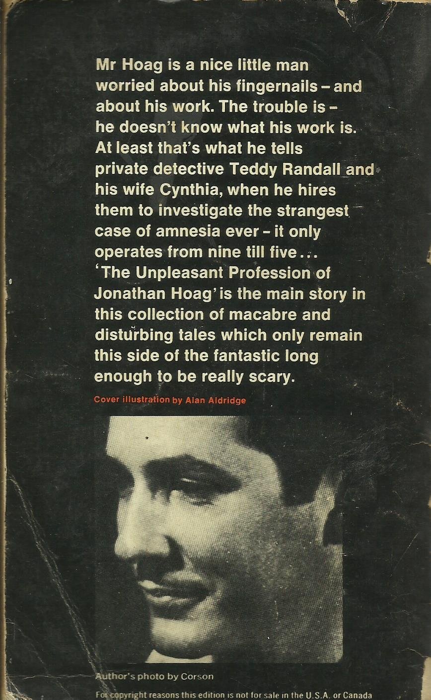 The Unpleasant Profession Of Jonathan Hoag