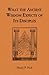 What the Ancient Wisdom Expects of Its Disciples: A Study Concerning the Mystery Schools by Manly P. Hall (1986-06-27)