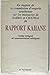 Le Rapport de la Commission d'enquête israélienne sur les massacres de Sabra et Chatila, dit Rapport Kahane (French Edition)