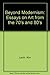 Beyond Modernism: Essays on Art from the 70's and 80's by Kim Levin (1989-04-03)