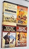 Set of 4 Ralph Compton Novels - Clarion's Call, North to the Salt Fork, Rusted Tin anb Death of a Bad Man