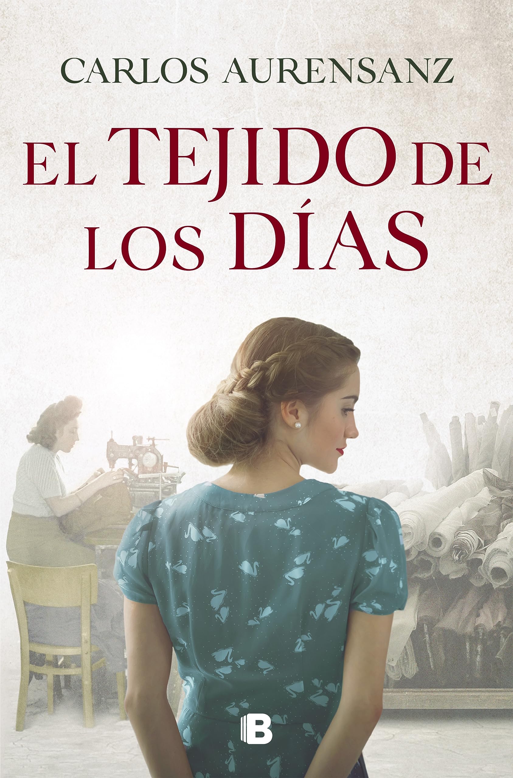 Portada de El tejido de los días, de Carlos Aurensanz