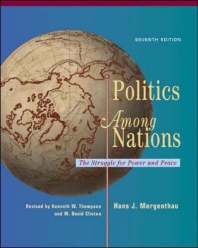 Politics Among Nations by Hans J Morgenthau (2005-05-01)