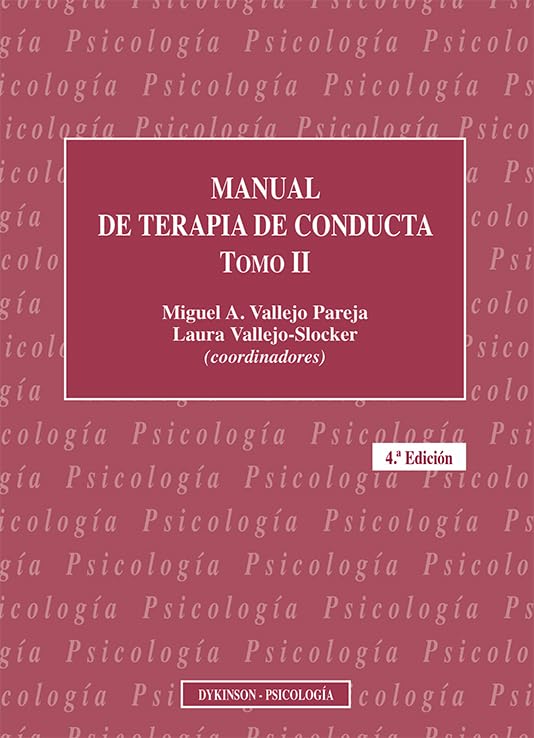 Manual de Terapia de Conducta. Tomo II (Paperback)
