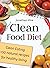 Clean Food Diet: Clean Eating + 50 Natural Recipes for Healthy Living by Jonathan Vine (17-Dec-2014) Hardcover